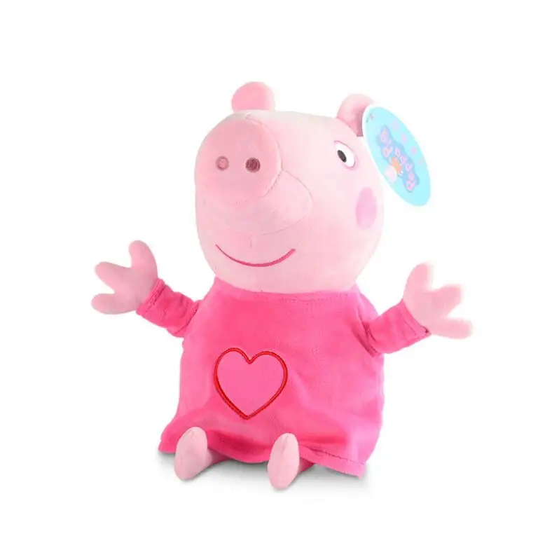30 см подлинный Свинка Пеппа принцесса Peppa герой Джордж плюшевая кукла мягкая игрушка детский подарок на день рождения игрушки Детская игрушка-фигурка 1 шт
