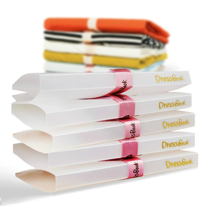 Nordic Dress Book Clothes Folder T Shirt Folding Board Closet Storage Suitcase Clothing Storage Wardrobe Organize Hostess Gift