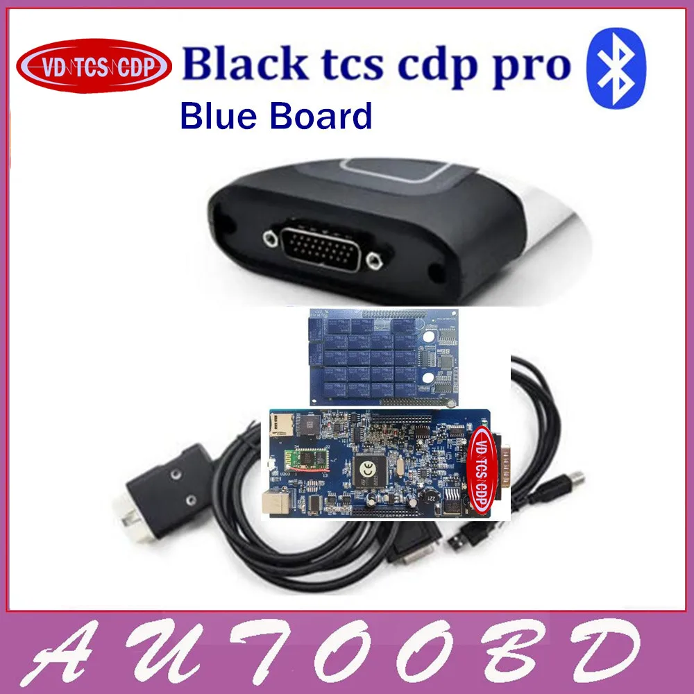 2015.1/2014 R2 программного обеспечения серый VD-TCS-CDP Pro Plus с Bluetooth для грузовых автомобилей/автомобили OBD2 сканер инструмент диагностики CNP