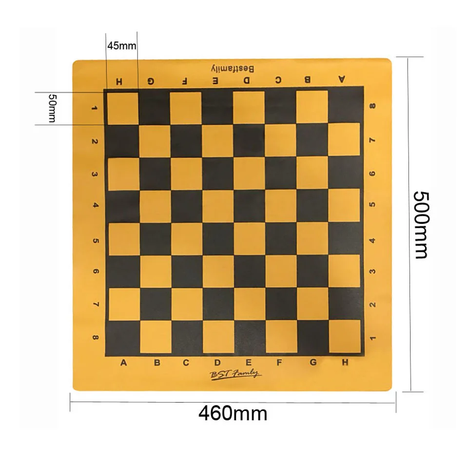 Wooden Chess Pieces King Height 80mm Chess Set High Grade Standard Chessmen Game for International Competitions