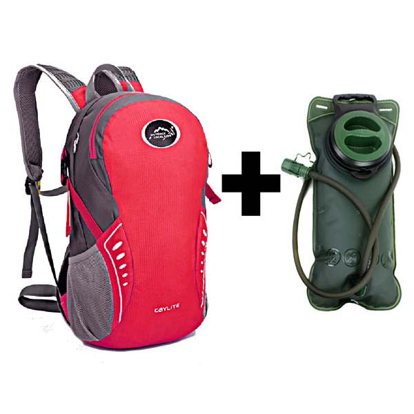 Top LOCAL LION Moutain Backpack Bike Packsack Road Cycling Bag Travel Running Sport Cycling Backpack+2L Water Bag 5