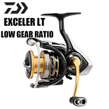 DAIWA Exceler Lt 1000D 2000D 2500 3000DC 4000DC 5000DC 6000D LT концепция низкая Передаточное отношение спиннинговое рыболовное колесо