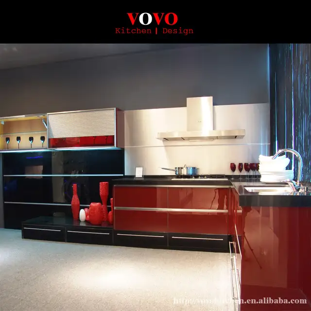 Glaze White And Black Lacquer Kitchen Cabinet Black Lacquer Kitchen Cabinet