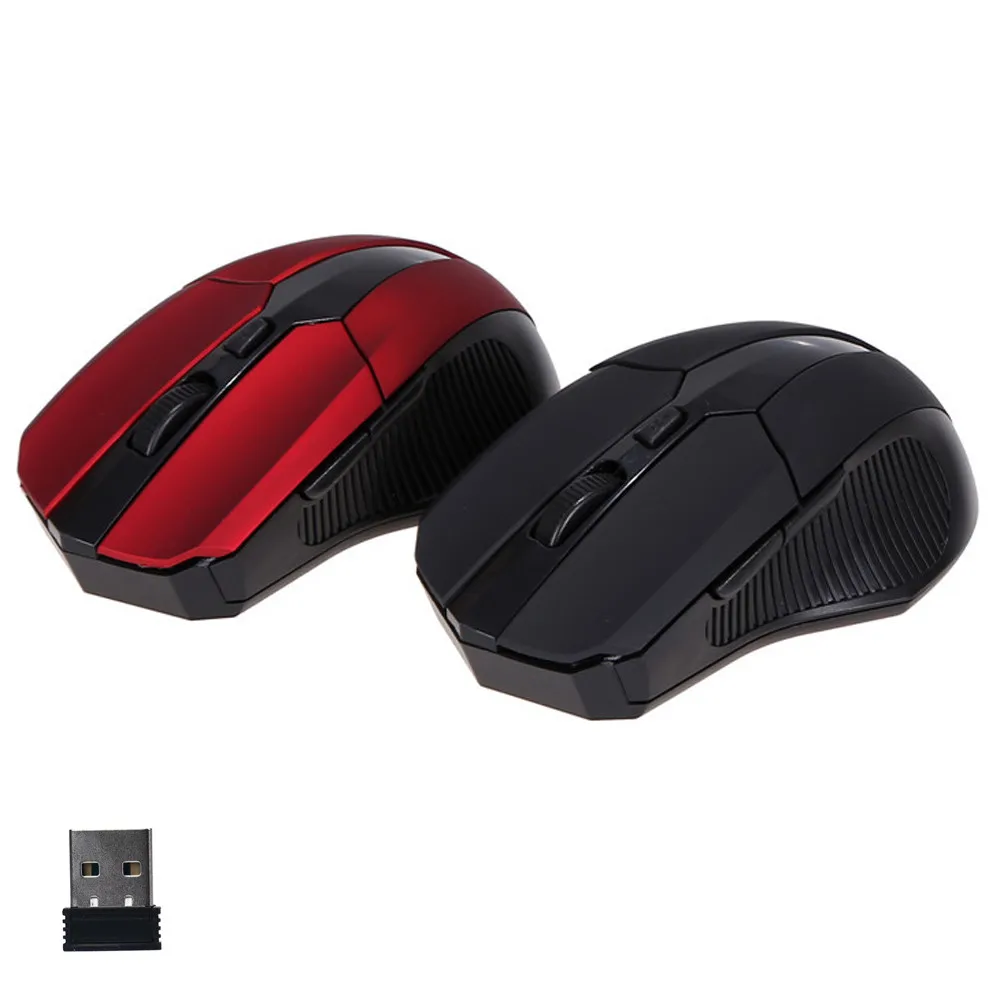 

2017 New 4 Keys 6D,2.4GHz Mice Optical Mouse Cordless USB Receiver PC Computer Wireless For Laptop Silence Drop Shipping