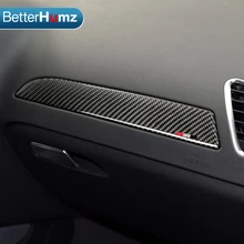 Betterhumz для Audi A4 q5 интерьерный Декор Дверные панели Стикеры s накладка из углеродного волокна Стикеры пилот отделки приборной панели панель