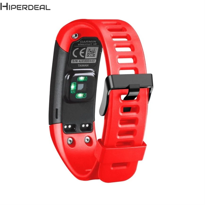 HIPERDEAL сменный ремешок для смарт часов мягкий силиконовый браслет Garmin Vivosmart HR|wristband
