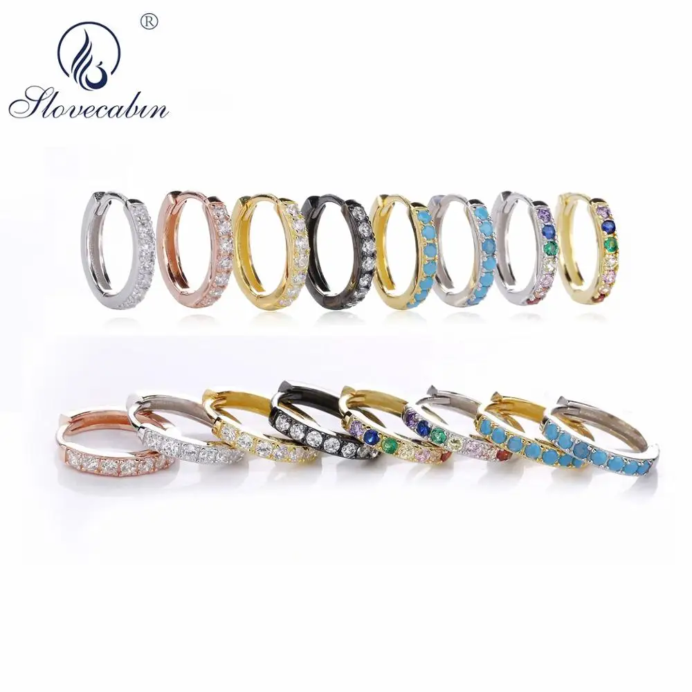 

Slovecabin Original 925 Sterling Silver Ear Cuff Women Wedding Clip On Earrings Sterling Silver Jewelry Making Pendientes Mujer