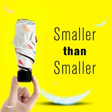 TECHOME складной мини-зонтик креативный милый переносной складной легкий дорожный зонтик от дождя женский водонепроницаемый УФ защитный