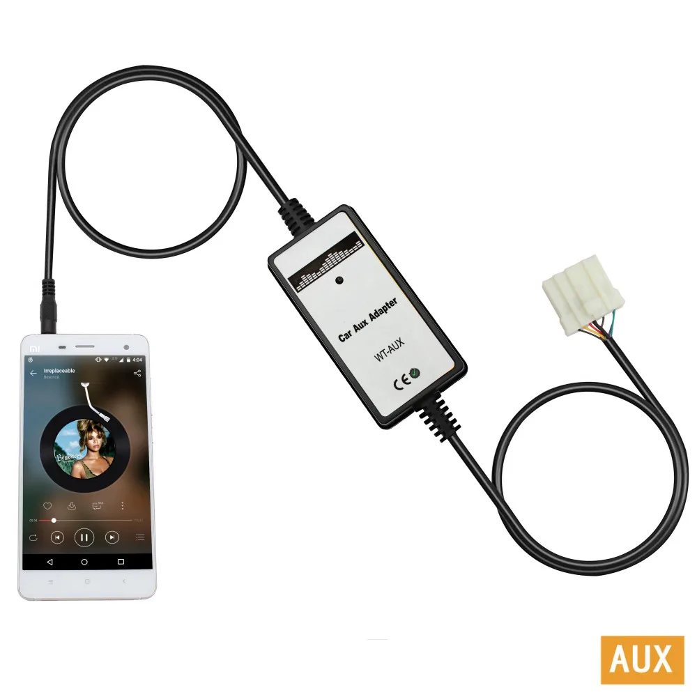 Автомобильный адаптер Moonet с разъемом 3 5 мм для Mazda/3/5/6/MX5/SPD/MPV OEM QX020|car cd mp3 player|cd playercd