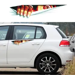 Креативные автомобильные стикеры глаз Peek на Наклейка монстра Voyeur автомобильный звонок багажник триллер заднее окно 3D моделирование Peek