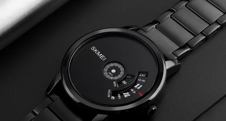 SKMEI Мужские кварцевые часы мужские водонепроницаемые полностью стальные модные часы Топ люксовый бренд наручные часы Мужские часы Relogio Masculino