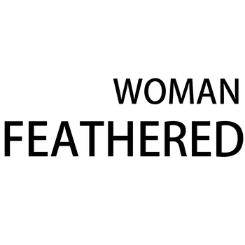 

HDARTISAN Wall Art Canvas Pictures Woman Feathered For Living Room Portrait Painting Home Decor No Frame