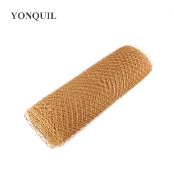 

28 Colors 10"25CM gold Birdcage Veil women fascinators Veiling Millinery bridal mesh netting DIY Hair accessories 10yard/lot
