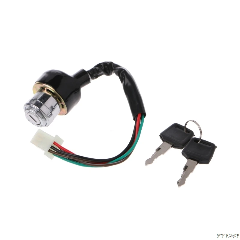 3pcs Ignition Key Switch For Chinese Quad ATV Redcat 50 90 110 50cc