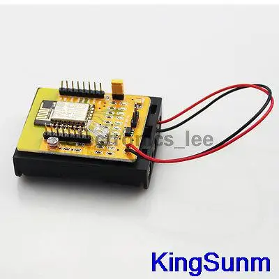ESP8266 WIFI Serial Wireless Dev Test Board IO Leads ESP-12 //w AA Battery Holder
