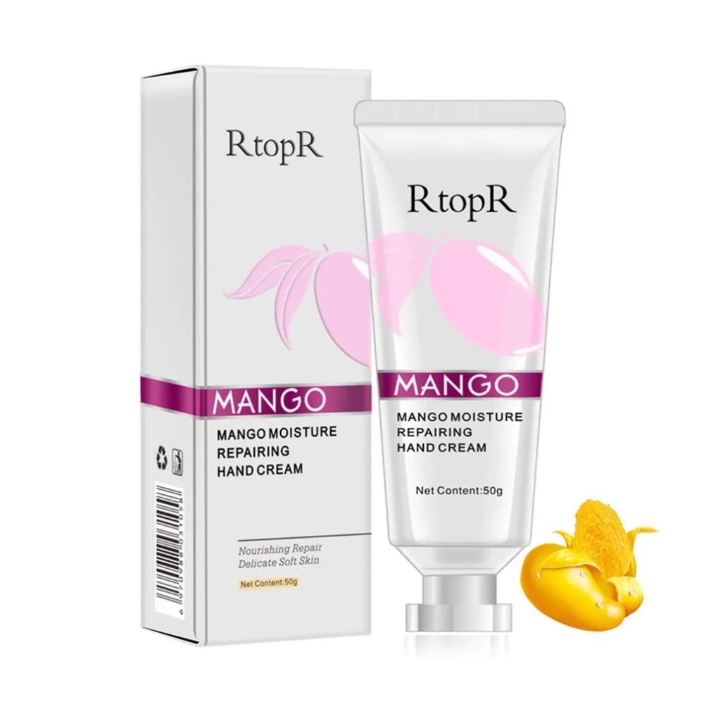 

Mango Hand Cream Deep Moisturizing Brightening Hand Whitening Anti-aging Hand Cream Nourishing Softening Hand Care Cream