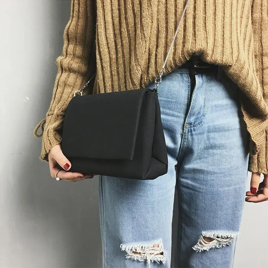 

2018 New Women's Handbag Fashion Female Solid Messenger Bag Crossbody Shoulder Bags Chain Women's Bags Clutches bolsas feminina