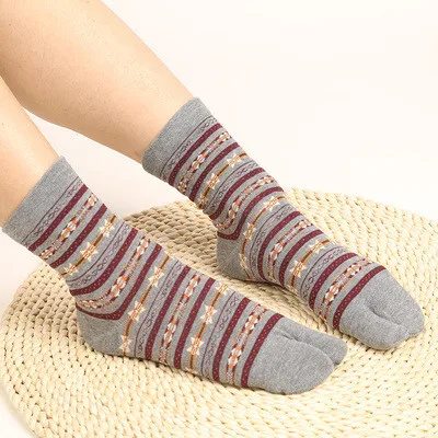 2018 Best Sellers new Toe two fingers toe socks herringbone autumn and winter men women ald04 | Спорт и развлечения