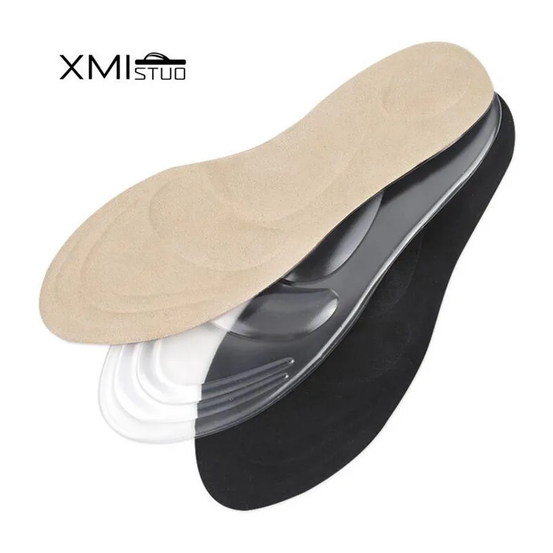 Xmistuo гель/кожа Обувь на высоком каблуке поддержку свода стопы 25 см Полустельки Женская арки площадку холодной абсорбент байки может быть классические брюки стельки