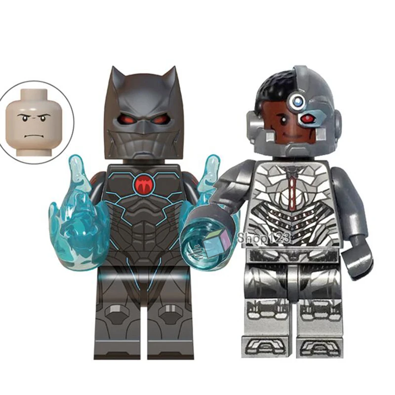

Murder Machine WM668 Cyborg Robot Batman DC Justice League Dark Knights Characters Building Blocks Children Toys Juguetes Gifts