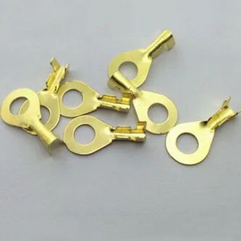 

20PCS DJ431-6B Round Terminal Block O Type Wiring Nose M6 Round Terminal 6.2 Terminal Block Cold Pressing Terminal