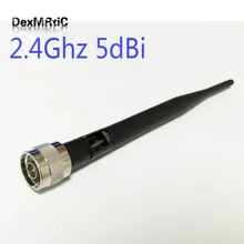 1PC Wifi Antenna 2.4Ghz 5dbi high gain with N male connector Omni-Directional antenna Wireless signal booster network antenna