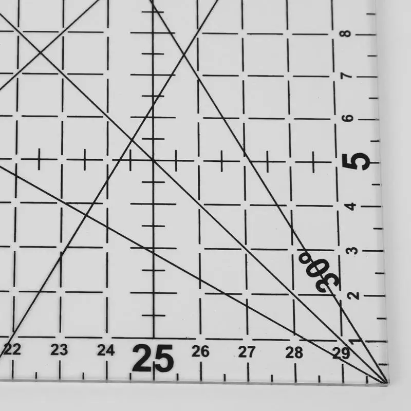 30*15 см инструменты для квилтинга толстая ткань пэчворк, аксессуары для шитья линейка для поделок прозрачная швейная линейка