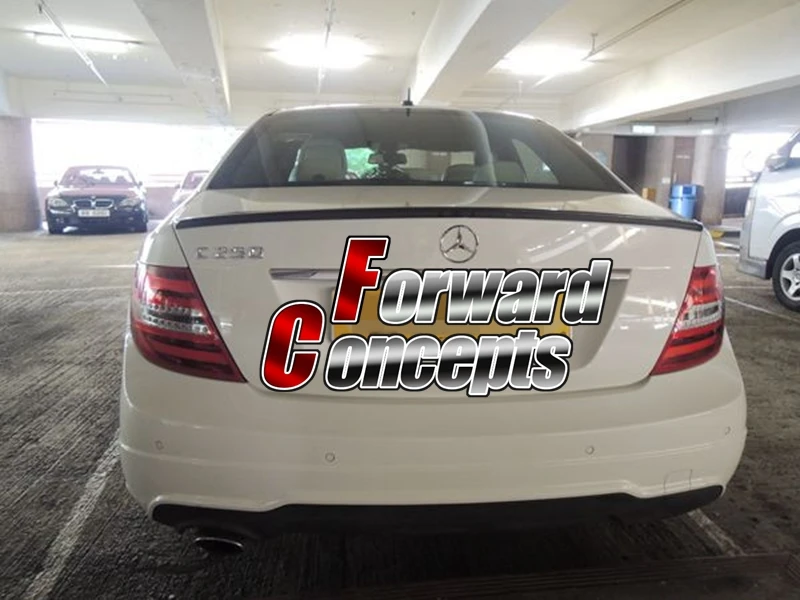 

CARBON FIBER MERCEDES BENZ 2011-2013 W204 C-CLASS COUPE REAR WING TRUNK SPOILER