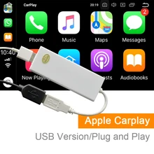 USB Smart Link Apple CarPlay ключ для Android навигационный плеер для iPhone Автомобильный плеер мини USB Carplay