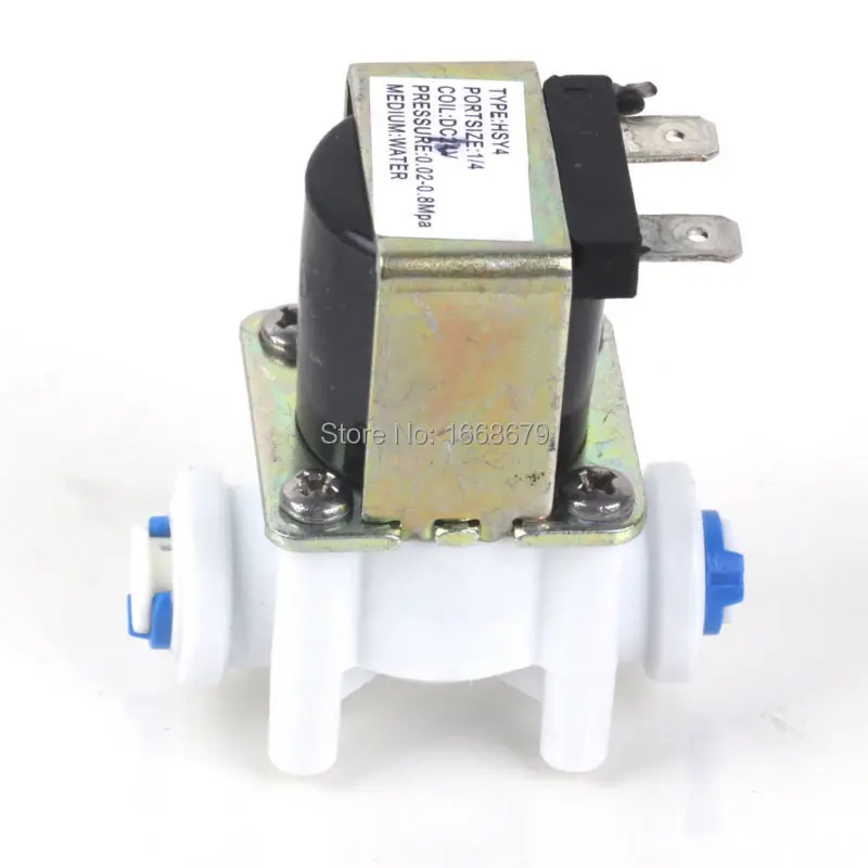

24V DC 1/4" Inlet Feed Water Solenoid Valve Reverse Osmosis Controller for RO Reverse Osmosis Pure System RO Controller