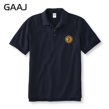 GAAJ Биткоин рубашки поло для мужчин и женщин унисекс бренд-одежда Высокое качество Мужская толстовка поло мужской бизнес& C# G643W