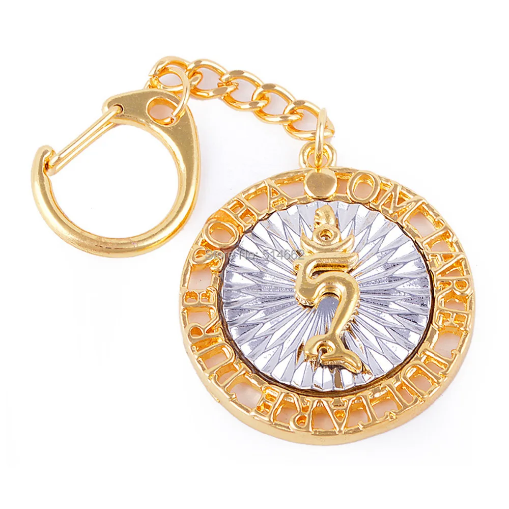 

Feng Shui Tam with Tara Mantra Keychain+ Gift Bag W1056