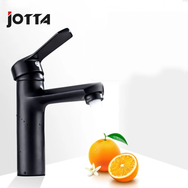 Simple faucet black hot and cold bathroom basin black table bathroom wash basin lavatory faucet