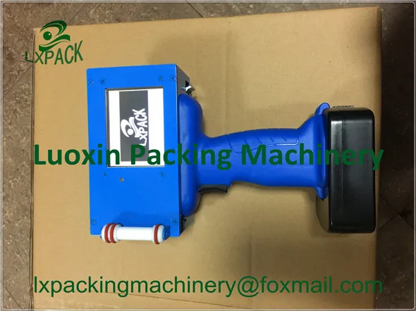 

LX-PACK Lowest Factory Price manual hand type automatic online touch screen inkjet printer for food packaging industry