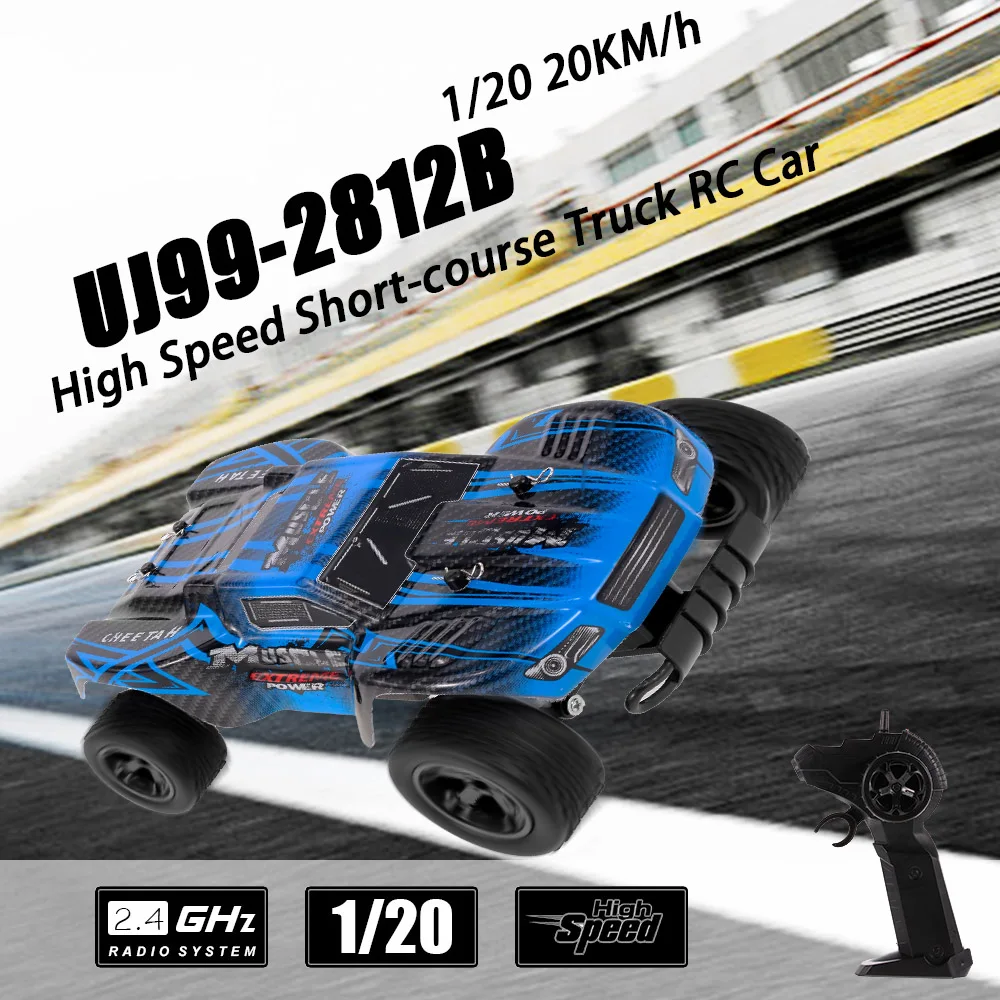 

UJ99-2812B RC Car 1:20 2.4G 20KM/h High Speed Short-course RC Cars Kids Gift Toys for Children
