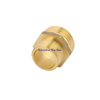 

5pcs 3/4BSP to 1/2BSP Male Thread Brass Pipe Hex Nipple Fitting Quick Adapter
