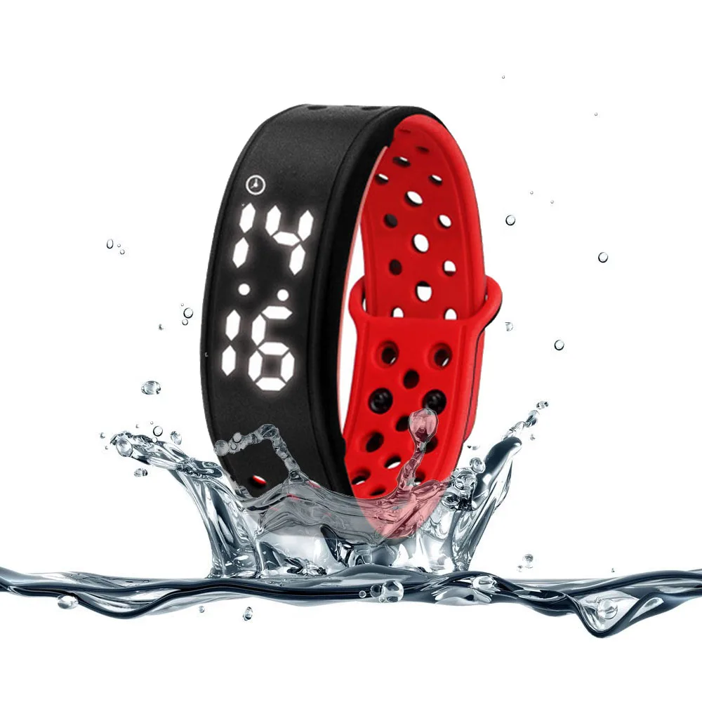 TK22 Smart Band Waterproof IP67 Alarm Clock Sport Bracelet Pedometer