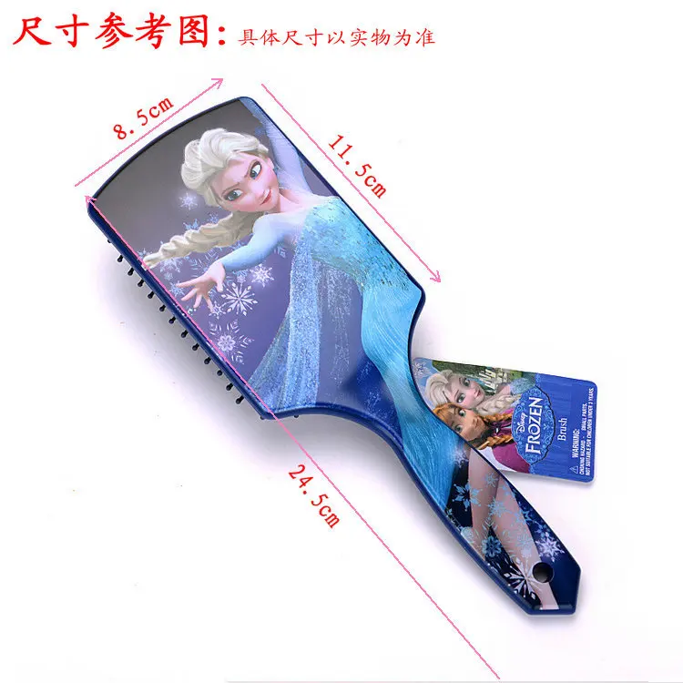 Disney Frozen 2Style 2018 Kids Comb 3D Princess Cute Hair Brushes Hair Care Baby Girl Mermaid Hair Care Hair Comb Gifts