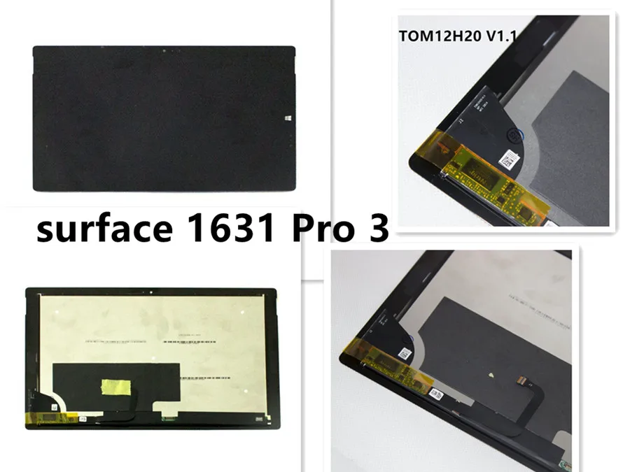 Сенсорный экран digitizer pro3 сенсорный жк-экран дисплей lcd ассамблея ltl120ql01 003 для microsoft