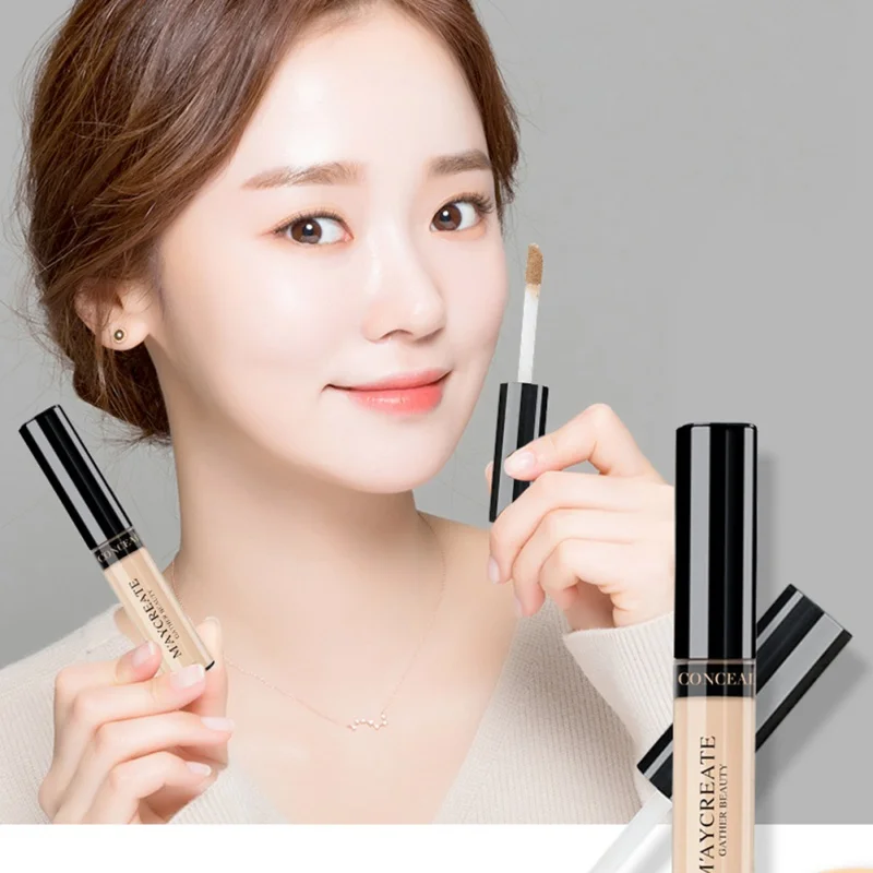 

Full Coverage Makeup Concealer Liquid Foundation Cream Brighten Face Eye Hide Blemish Base Primer Facial Maquiagem 3Colors Pro