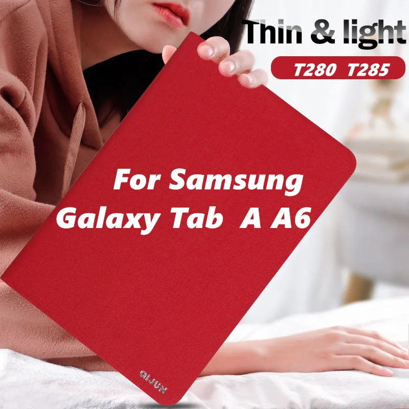 Чехол из искусственной кожи для Samsung Galaxy Tab A 2016 7 0 T280 T285 чехол с магнитной