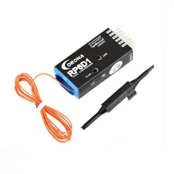 

F-Cloud On the six RP6D1 free crystal crown two times frequency receiver (72MHz FUTABA JR)