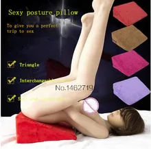 2016 Hot 47*33*16 CM Sex Kissen Schwamm Sofa Sexy kissen Bett Für Erwachsene Sex Cube Keil Beste Sex Produkte Sex Stuhl