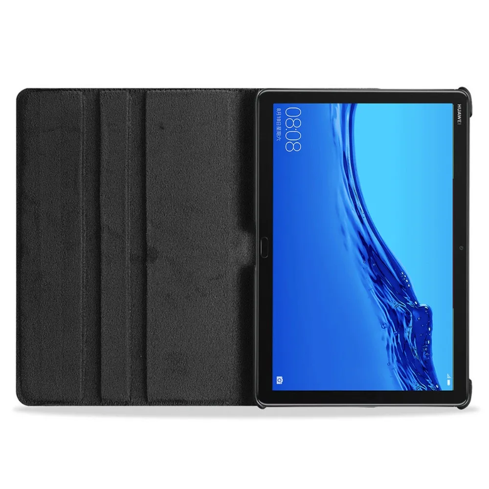 Вращающийся на 360 чехол для huawei Mediapad M5 Lite 10 BAH2-W19/L09/W09 10,1 чехол-подставка для планшета huawei M5 lite 10 Чехол+ пленка+ ручка