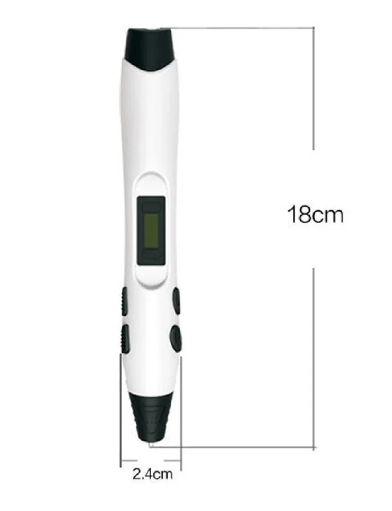 Kembona 3d Ручка SL-300 3rd Generation 3D волшебная ручка Светодиодная панель температурного контроля экран с бесплатным 2 цветами ABS нить 1,75 мм