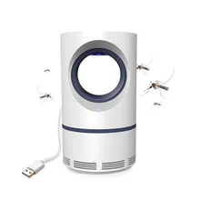 USB Powered фотокаталитическое средство от москитов лампа ошибка Zapper встроенный всасывающий вентилятор уловитель комаров Ловушка