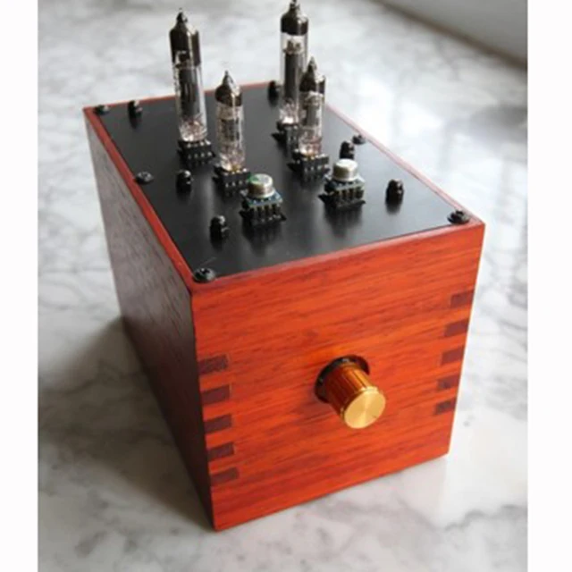 Amplifiers Mini 6P31B Pure Tube Power Amplifier Desktop Headphone Amp