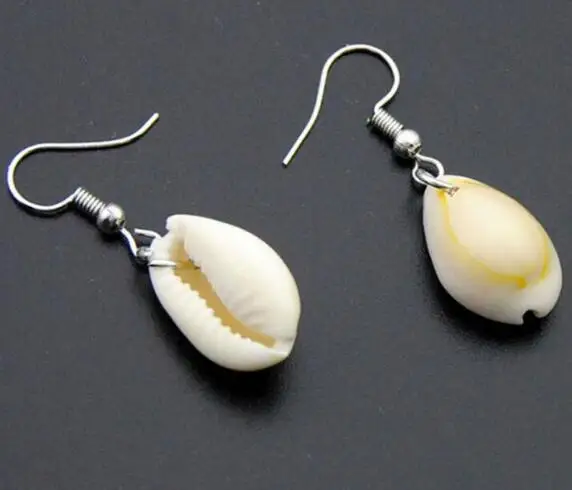 

ex1127 2019 new Bohemian Summer beach natural shell pendant earrings Female charm jewelry accessories