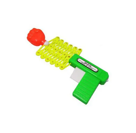 Hognsign Children's Educational Toys Whole Person Pistol Bullets Fist Force Catapult Gun Plastic Mini Boys Birthday Toy 2021