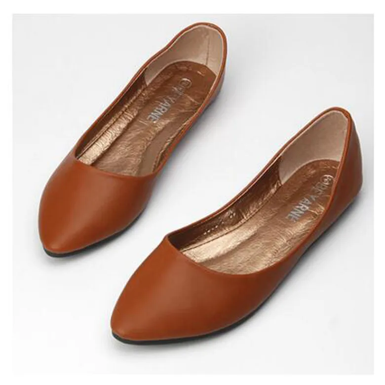 Beyarne/ обувь на плоской подошве из натуральной кожи; женские кожаные лоферы ручной работы; Весенняя цветная повседневная обувь из воловьей кожи; женская обувь на плоской подошве; ee531 - Цвет: Коричневый